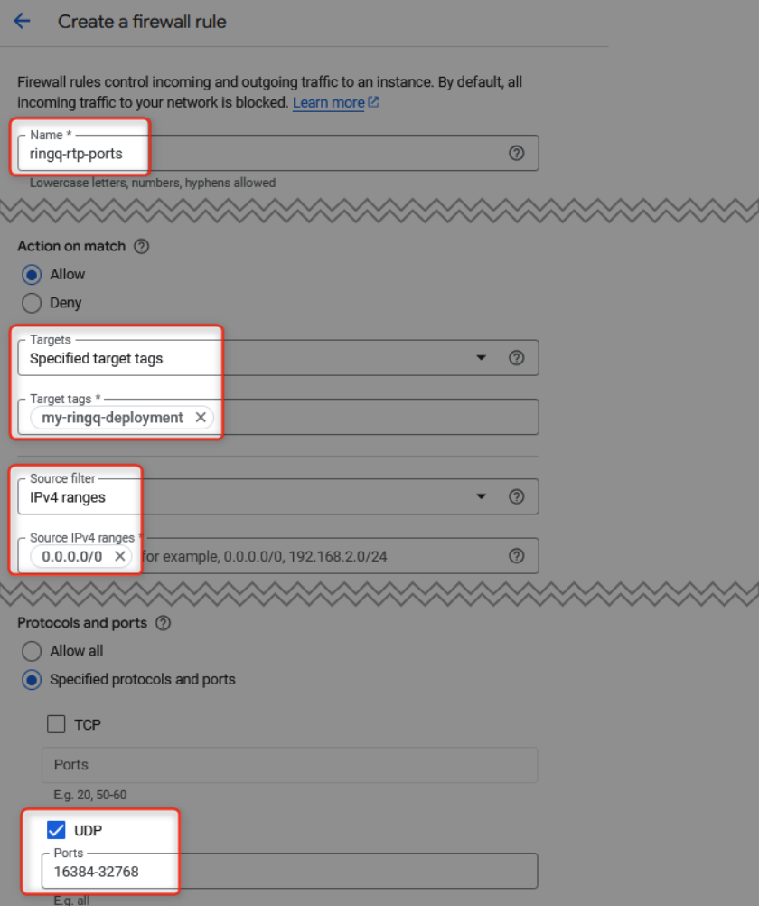 Google Cloud Marketplace for RingQ Cloud PBX